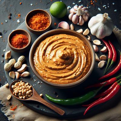 Image of Spicy Peanut Salad Dressing