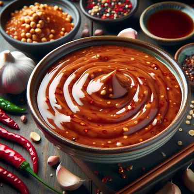 Image of Spicy Peanut Sauce from Eating Well