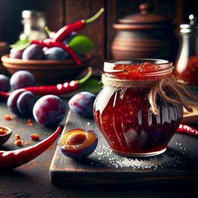 Image of Spicy Pepper Plum Jam