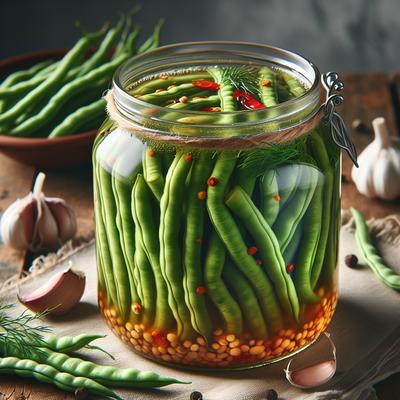 Image of Spicy Pickled Green Beans
