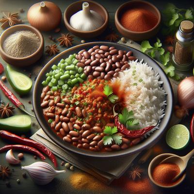 Image of Spicy Pintos and Rice