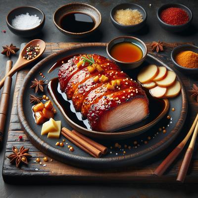 Image of Spicy Pork Tenderloin with Ginger Maple Sauce