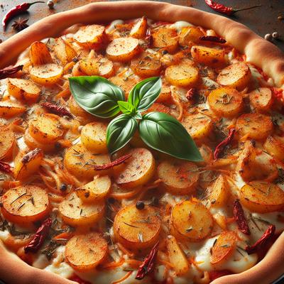 Image of Spicy Potato Pizza
