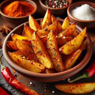 Image of Spicy Potato Wedges