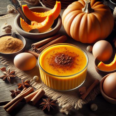 Image of Spicy Pumpkin Custard Cups