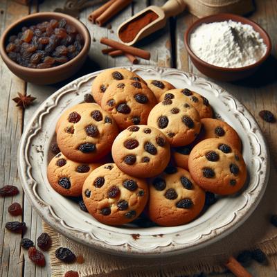Image of Spicy Raisin Drop Cookies