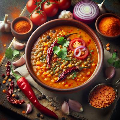 Image of Spicy Red Lentil Soup
