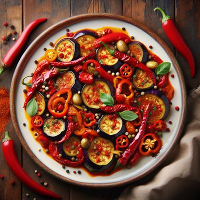 Image of Spicy Red Pepper Eggplant Confit