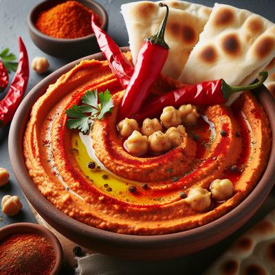 Image of Spicy Red Pepper Hummus
