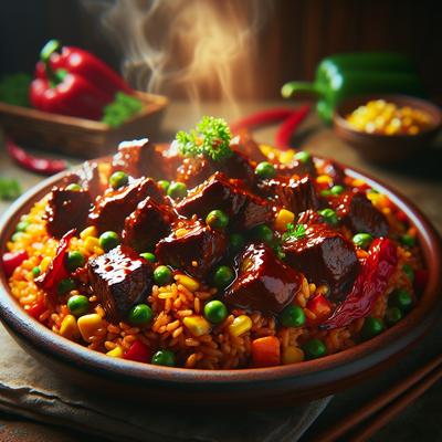 Image of Spicy Rice and Beef