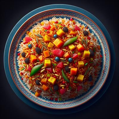 Image of Spicy Rice with Fruit