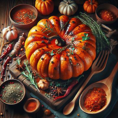 Image of Spicy Roast Pumpkin
