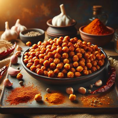 Image of Spicy Roasted Chickpeas