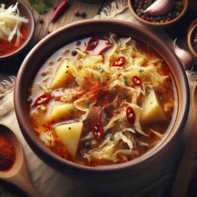 Image of Spicy Sauerkraut Soup