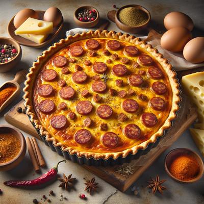 Image of Spicy Sausage Quiche