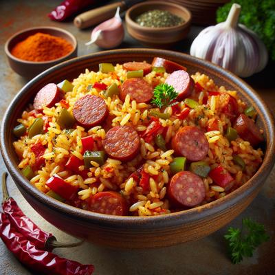 Image of Spicy Sausage Rice