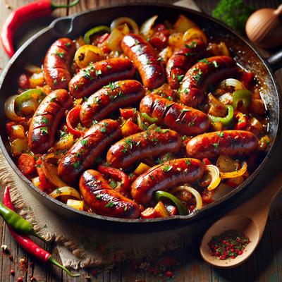 Image of Spicy Sausage Skillet
