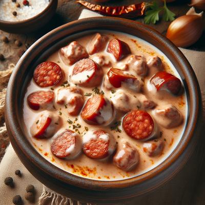 Image of Spicy Sausage Vodka Cream Sauce