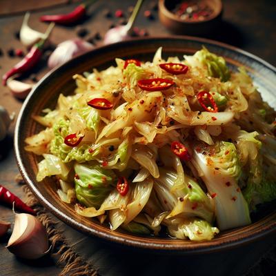 Image of Spicy Sauteed Cabbage