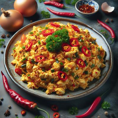 Image of Spicy Scrambled Eggs a K a Ugly Eggs