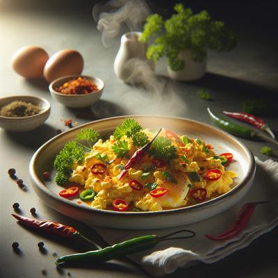 Image of Spicy Scrambled Eggs Ww