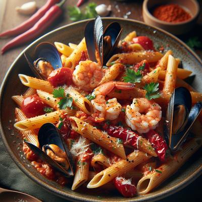 Image of Spicy Seafood and Penne