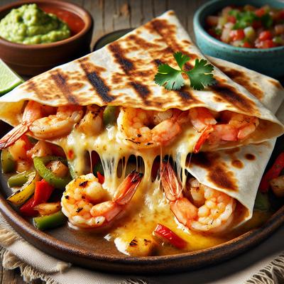 Image of Spicy Shrimp Quesadillas
