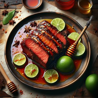 Image of Spicy Silverside with Honey and Lime Glaze