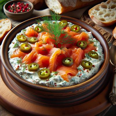 Image of Spicy Smoked Salmon Dip