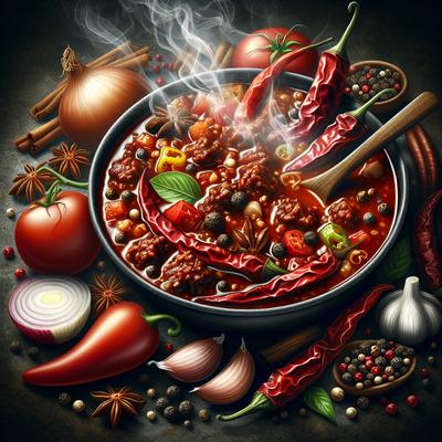 Image of Spicy Smoking Hot Chili No Beans Here