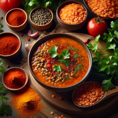 Image of Spicy Smoky Soulful Lentil Soup