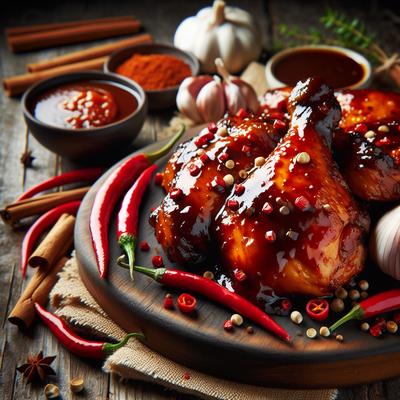 Image of Spicy Southern Barbecued Chicken