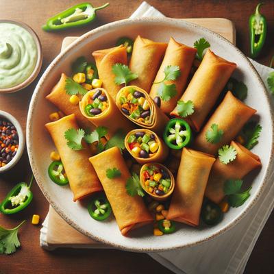 Image of Spicy Southwest Egg Rolls