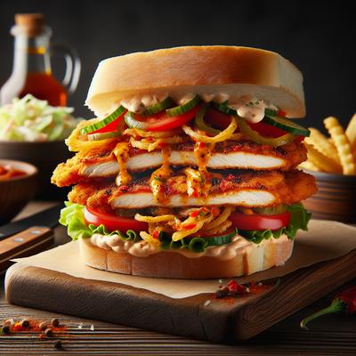 Image of Spicy Southwestern Chicken Sandwiches