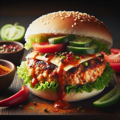 Image of Spicy Southwestern Turkey Burgers