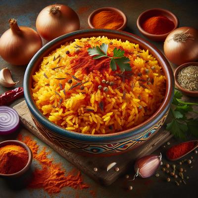 Image of Spicy Spanish Saffron Rice