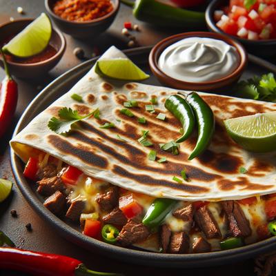 Image of Spicy Steak Quesadillas