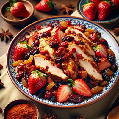 Image of Spicy Strawberry Raisin Chicken