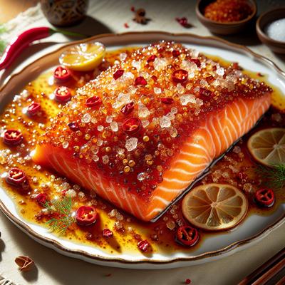 Image of Spicy Sugar Crusted Salmon