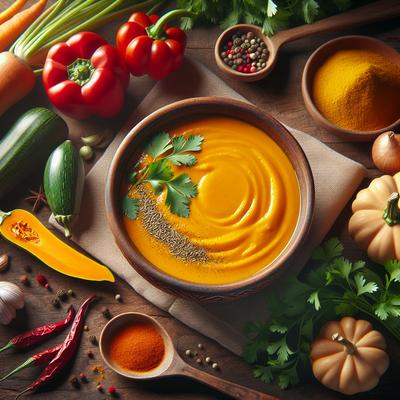 Image of Spicy Summer Squash Soup
