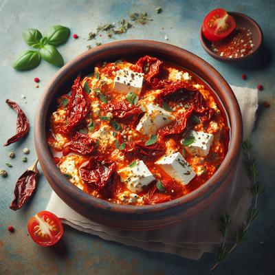 Image of Spicy Sun Dried Tomato and Feta Sauce