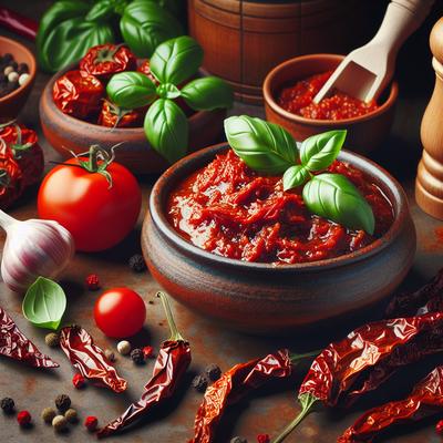 Image of Spicy Sun Dried Tomato Sauce
