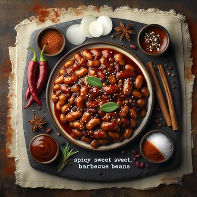 Image of Spicy Sweet Barbecued Beans Vegan