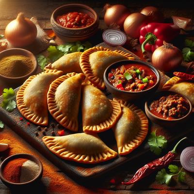 Image of Spicy Sweet Beef Empanadas Mexico
