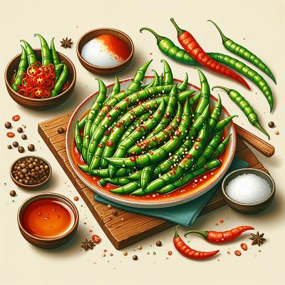 Image of Spicy Sweet Green Beans