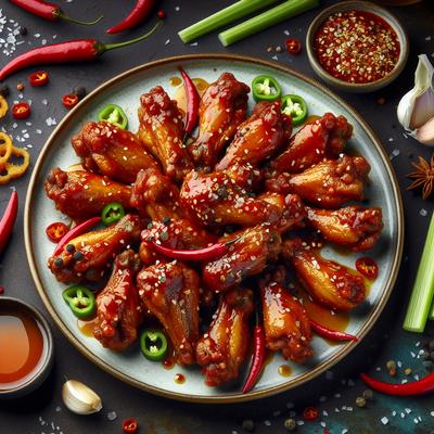 Image of Spicy Sweet N Hot Wings