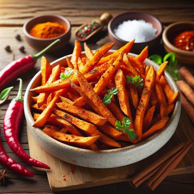 Image of Spicy Sweet Potato Frites