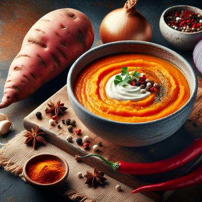 Image of Spicy Sweet Potato Soup