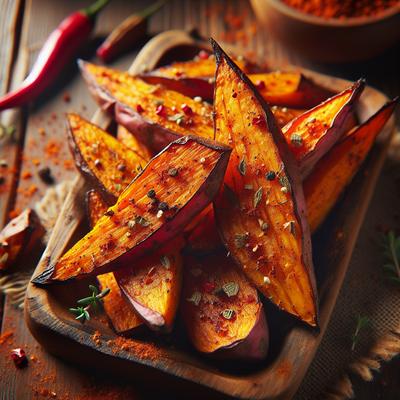 Image of Spicy Sweet Potato Wedges