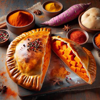 Image of Spicy Sweet Potato Yam Pasty